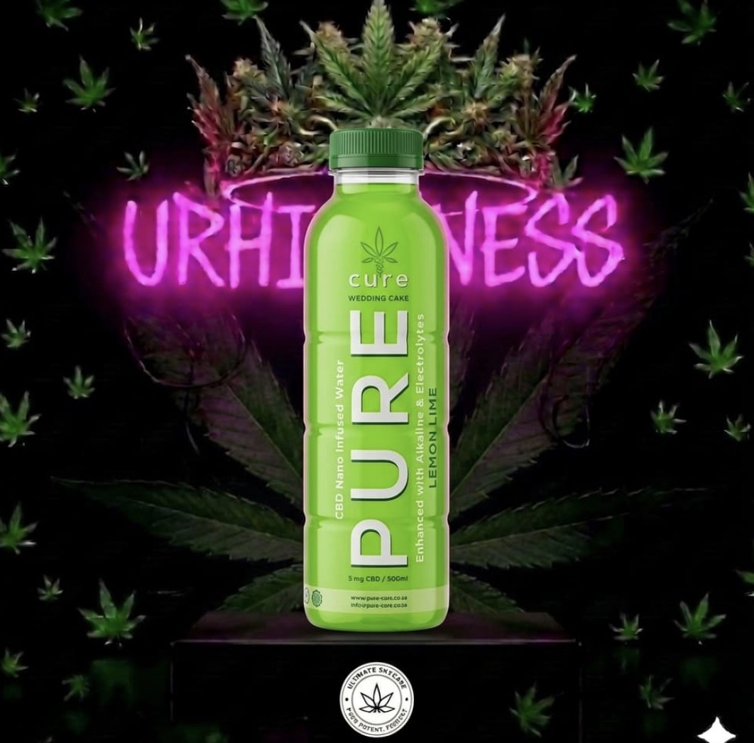 UrHighness CBD Water Lemon Lime