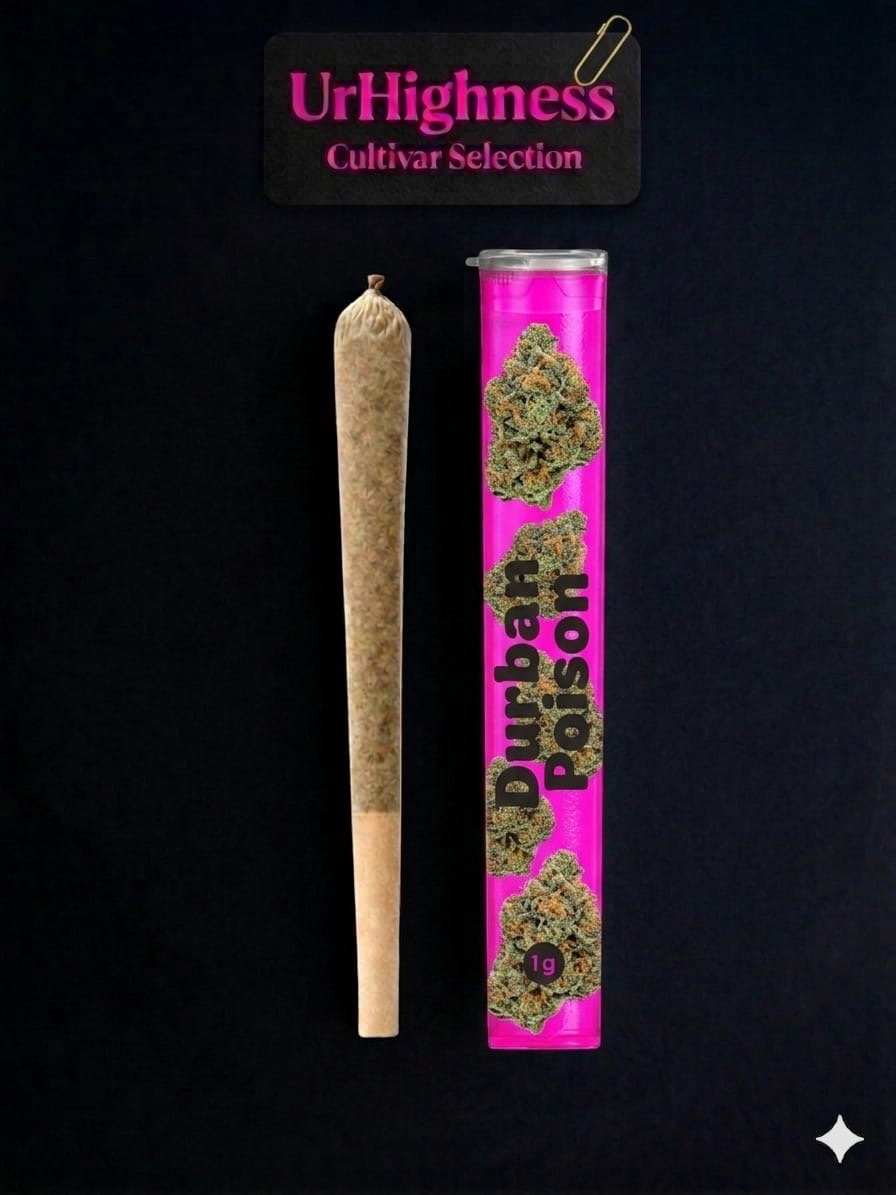 UrHighness Pre-Roll Durban Poison 1g