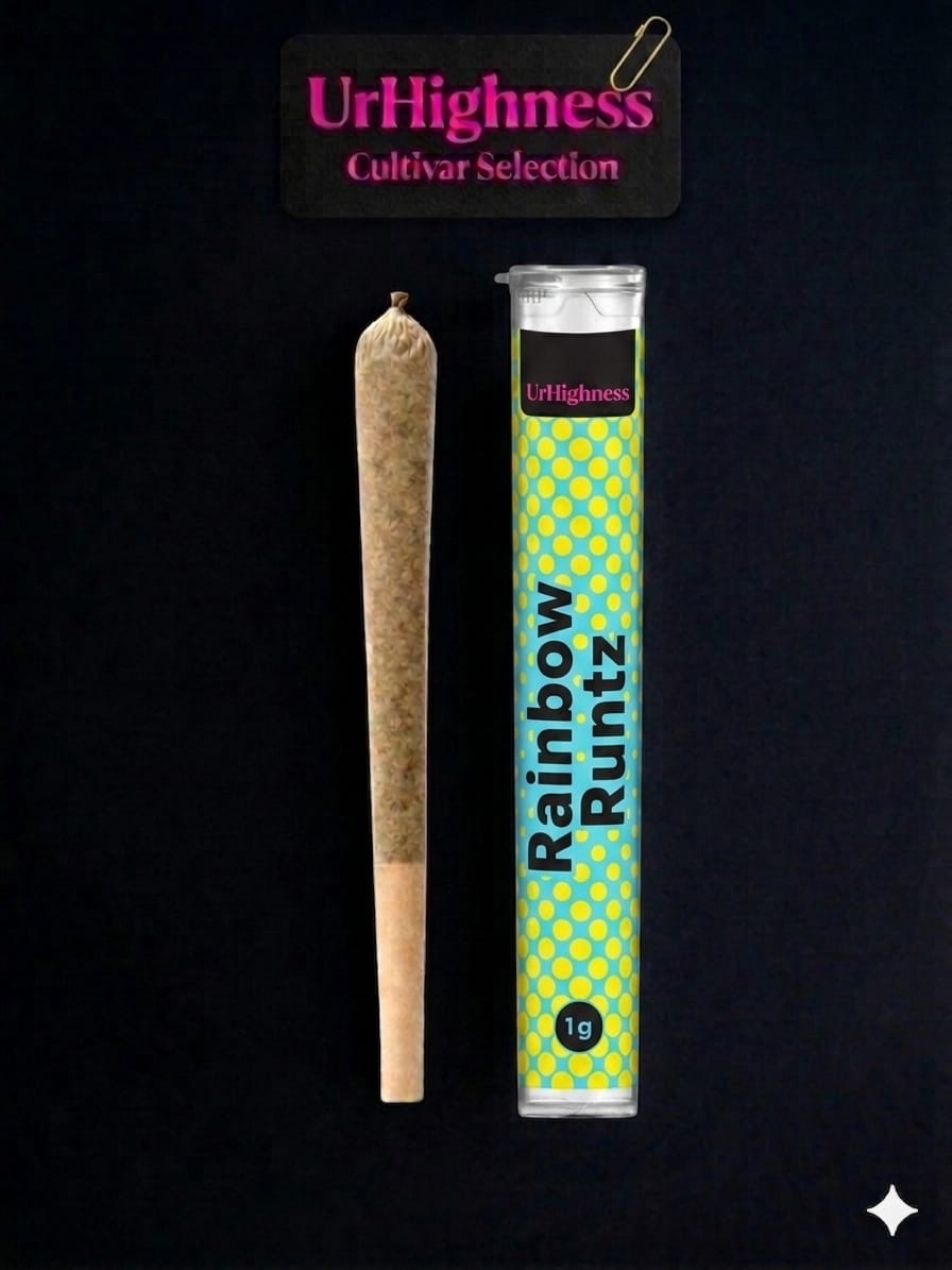 UrHighness Pre-Roll Rainbow Runtz 1g